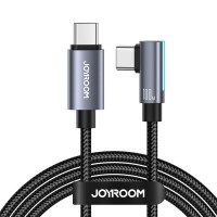  USB kabelis Joyroom S-CC100A17 USB-C to USB-C 100W 1.2m black 